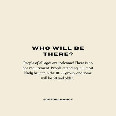 Who will be there?