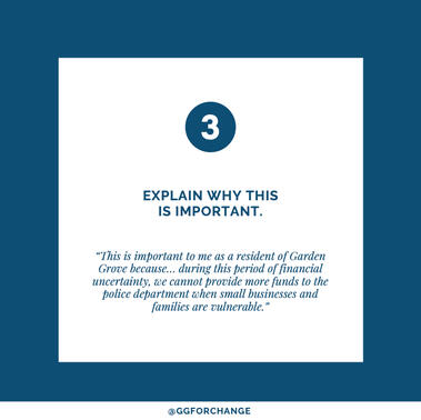 (3) EXPLAIN WHY THIS IS IMPORTANT.